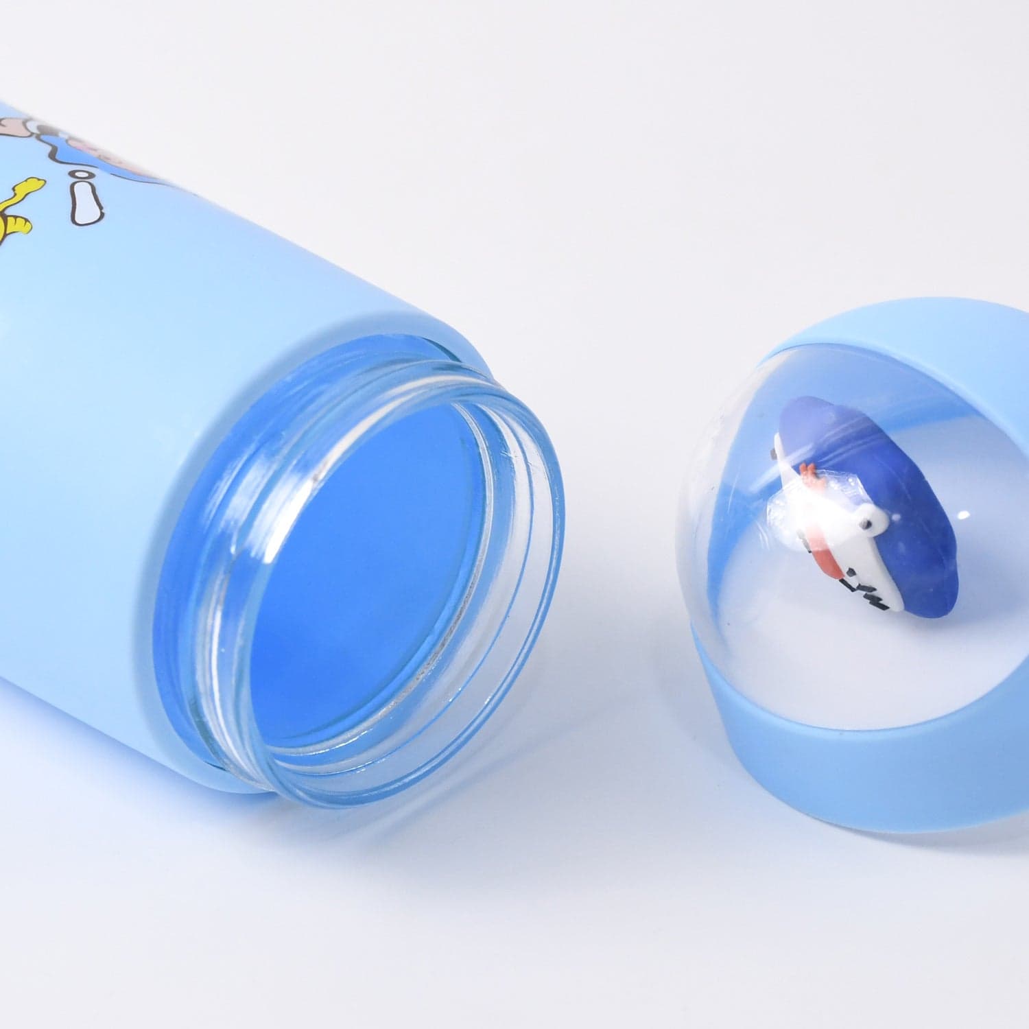 Double Wall Cartoon Glass Water Bottle 350Ml 1 Pc thumbnail 5