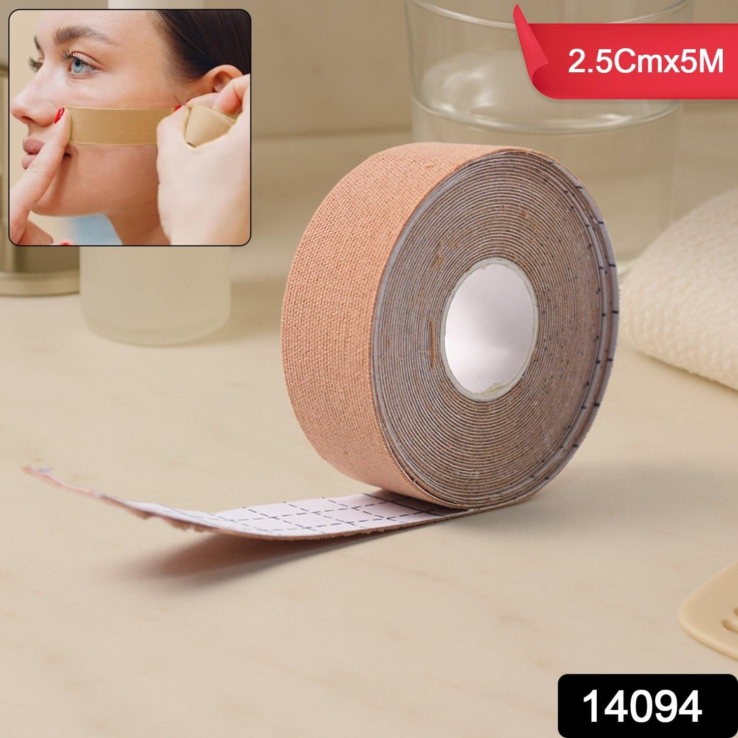 Loose Face Lifting Tape 2 5Cm 5M thumbnail 1