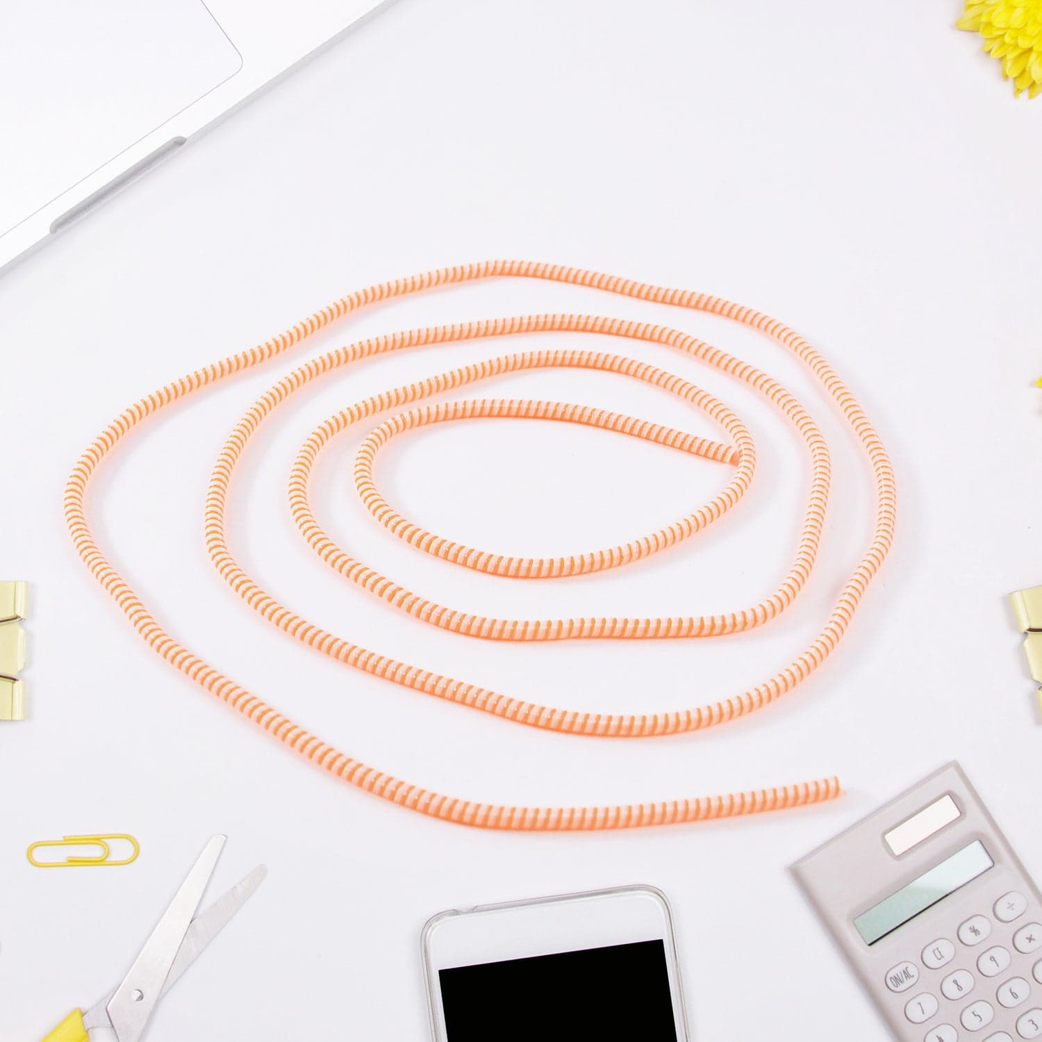 Flexible Spiral Cable Protector Sleeve 1 Pc thumbnail 6