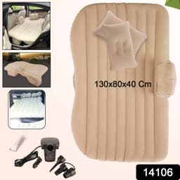 Portable Car Backseat Inflatable Air Mattress Bed 1 Pc