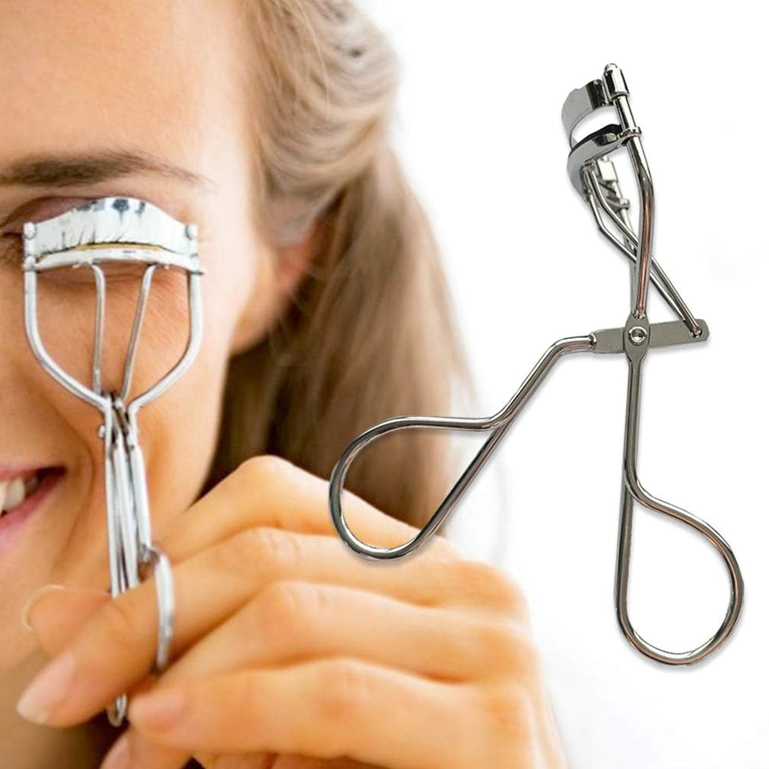 Classic Stainless Steel Eyelash Curler1 Pc thumbnail 5