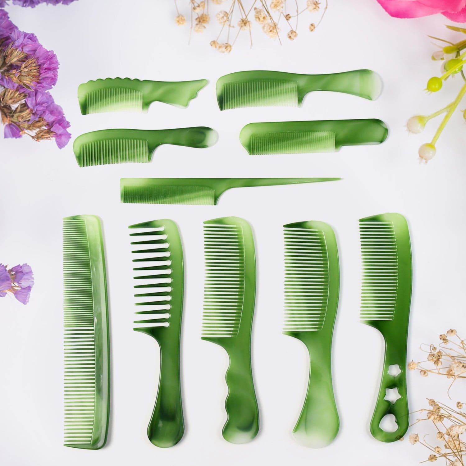 Multipurpose Hair Comb Set 10 Pc thumbnail 2