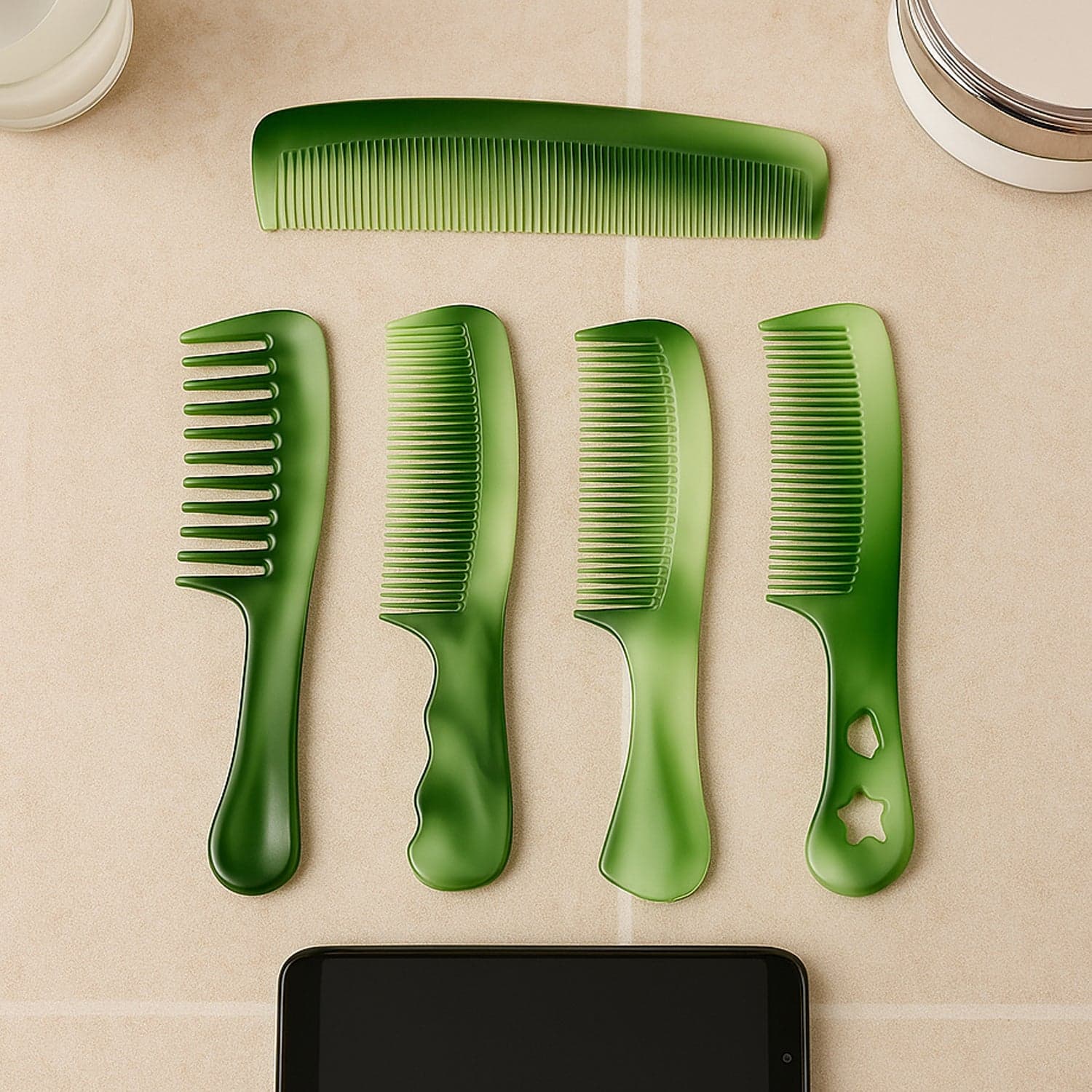 Multipurpose Hair Comb Set 10 Pc thumbnail 4