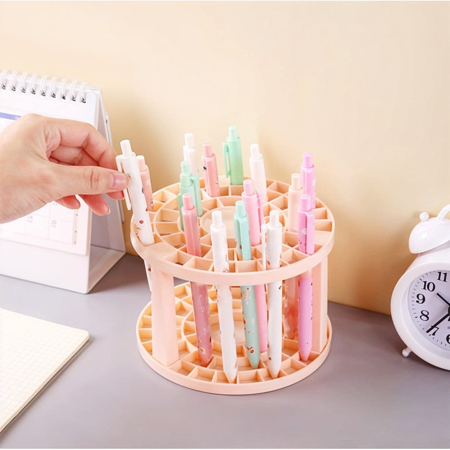 Rotating Makeup Brush Holder Stand 1 Pc thumbnail 7