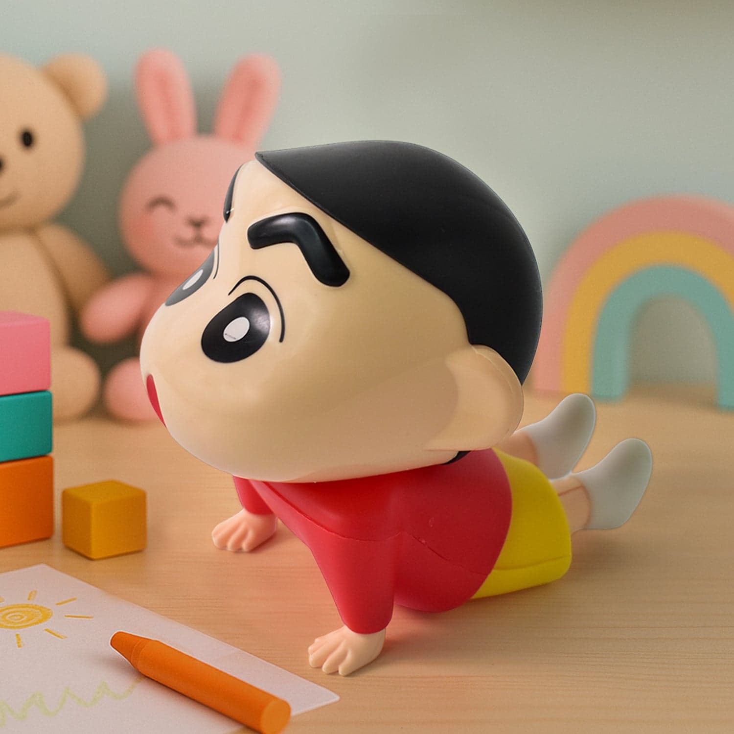 Shinchan Character Sitting Figurine 1 Pc thumbnail 3