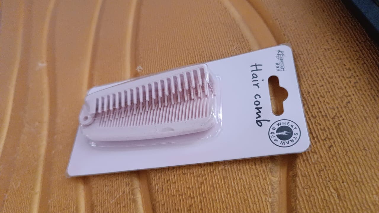 Premium Dual Sided Folding Hair Comb 1 Pc thumbnail 6