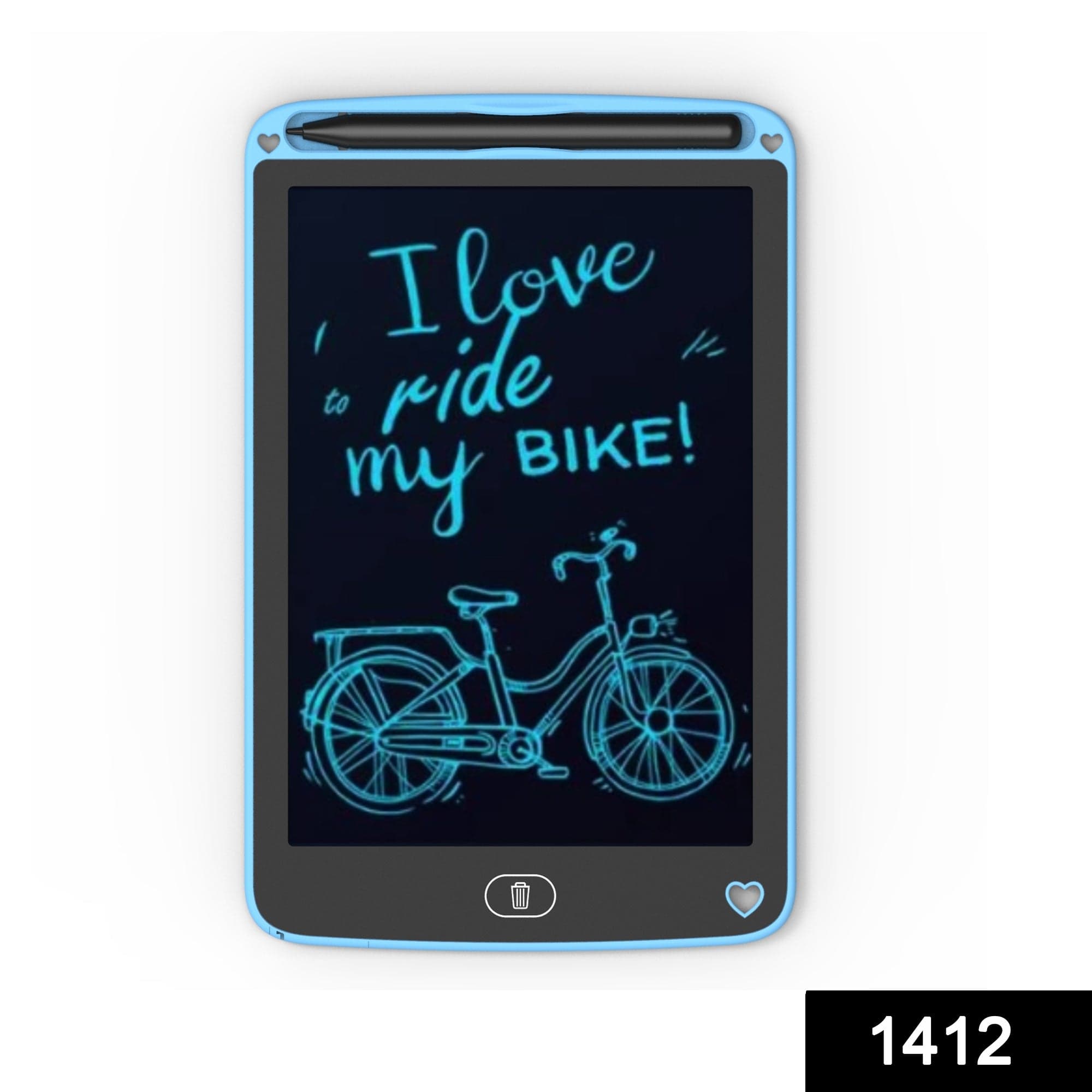 Portable LCD Writing Board Slate Drawing Record Notes Digital Notepad with Pen Handwriting Pad Paperless Graphic Tablet for Kids 12 inch thumbnail 2
