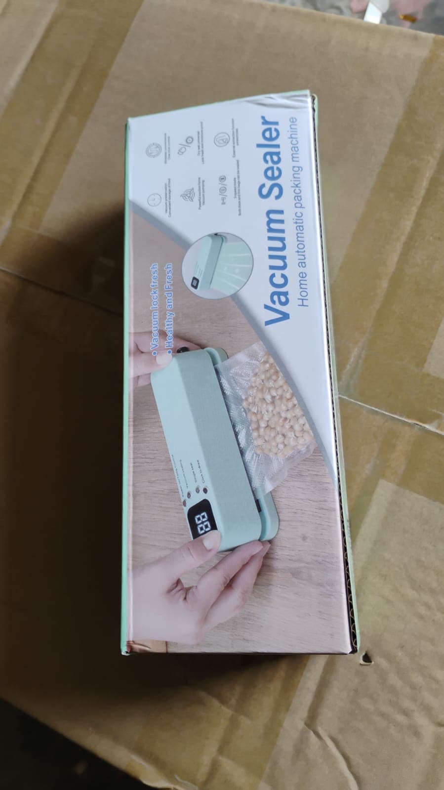 Rechargeable Electric Vacuum Sealer Machine thumbnail 9