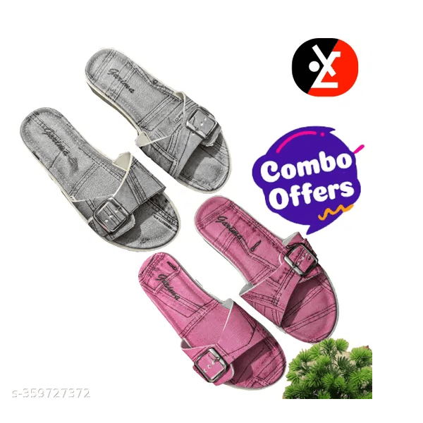 LifeO Combo Back of 2 comfortable stylish Slider for Girls & Woman thumbnail 1