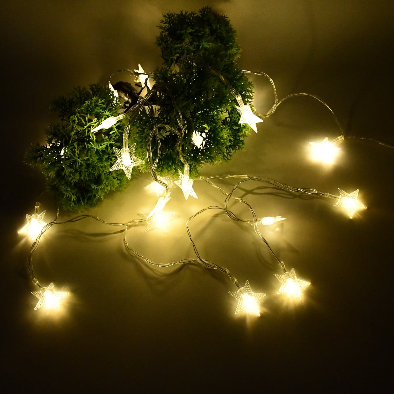 Usb Powered 20 Led Decorative Star String Fairy Lights thumbnail 7
