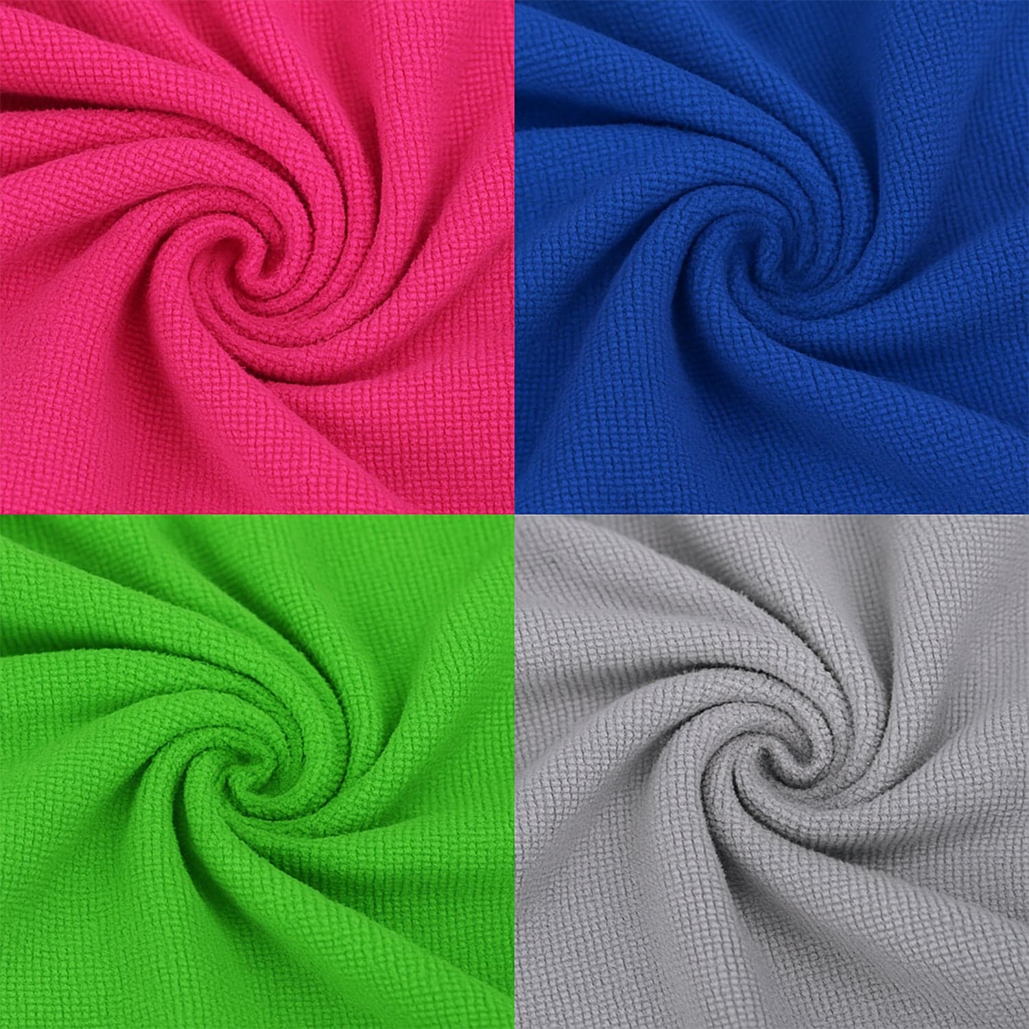 Multipurpose Microfiber Cleaning Cloth 30X30Cm 4Pc thumbnail 3