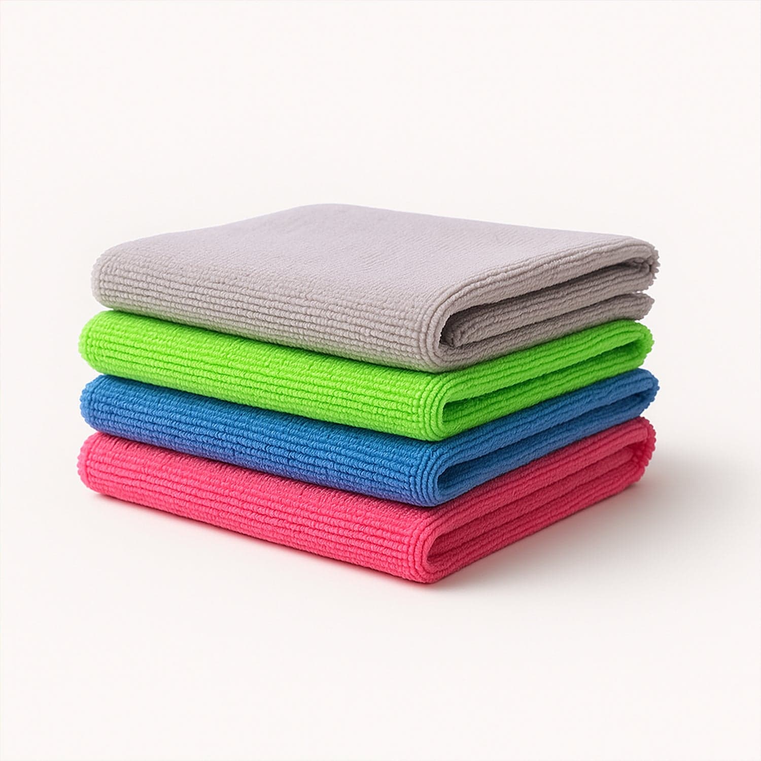 Multipurpose Microfiber Cleaning Cloth 30X30Cm 4Pc thumbnail 4