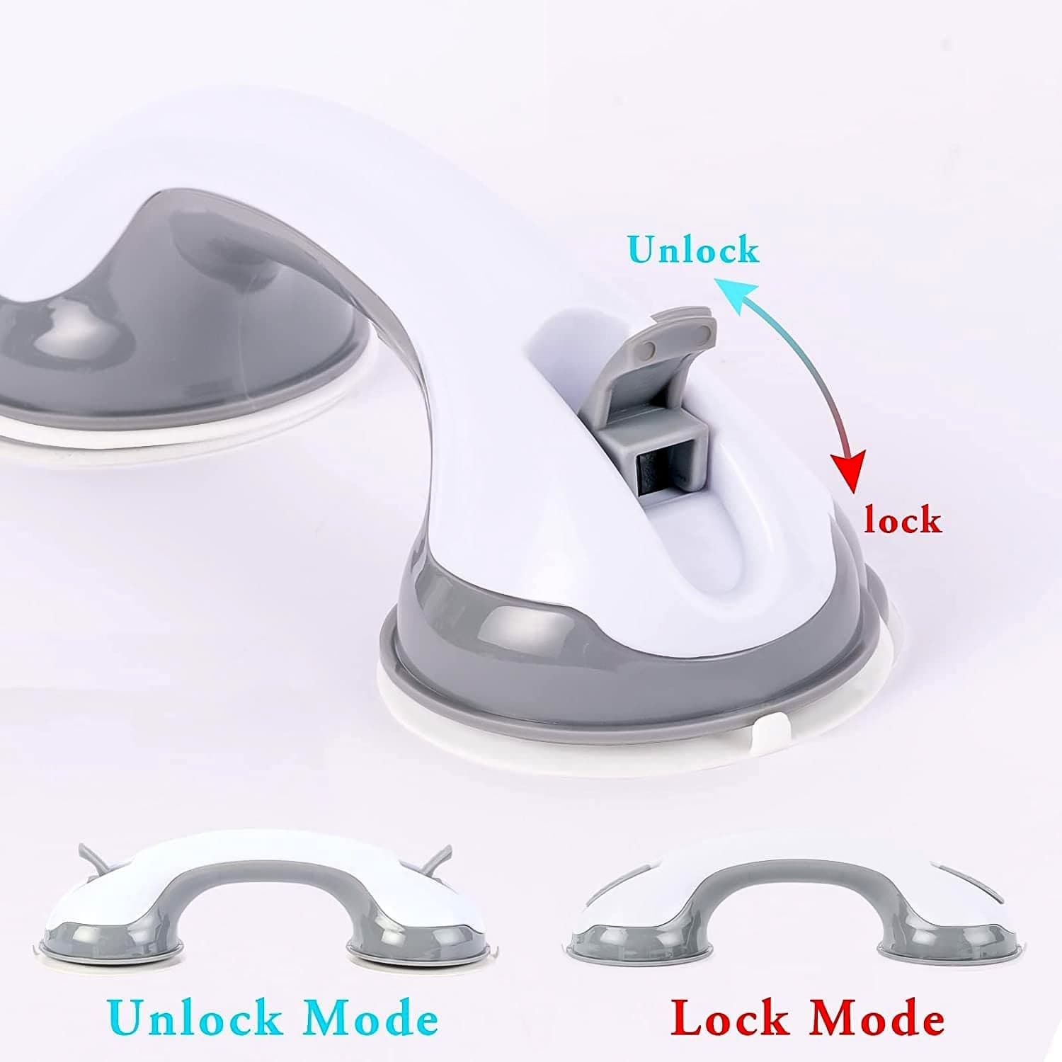 Suction Grab Bar Handle For Bathroom Safety 1 Pc thumbnail 7