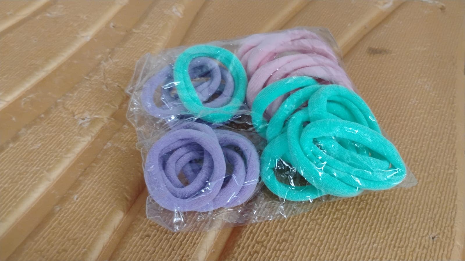Soft Elastic Hair Bands Set For Girls 24 Pc thumbnail 7