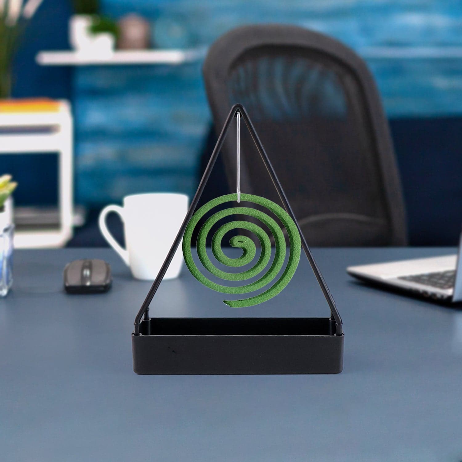 Compact Triangle Mosquito Coil Stand 1 Pc thumbnail 5