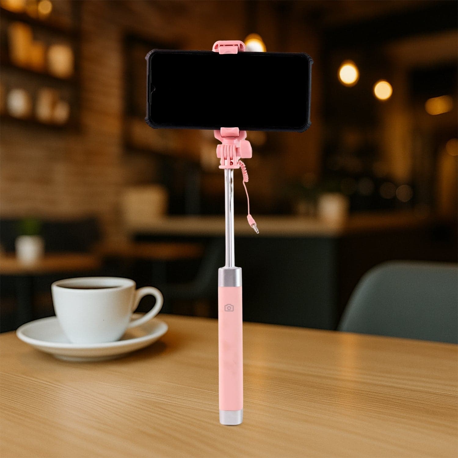 Selfie Stick With Mirror 1Pc thumbnail 6