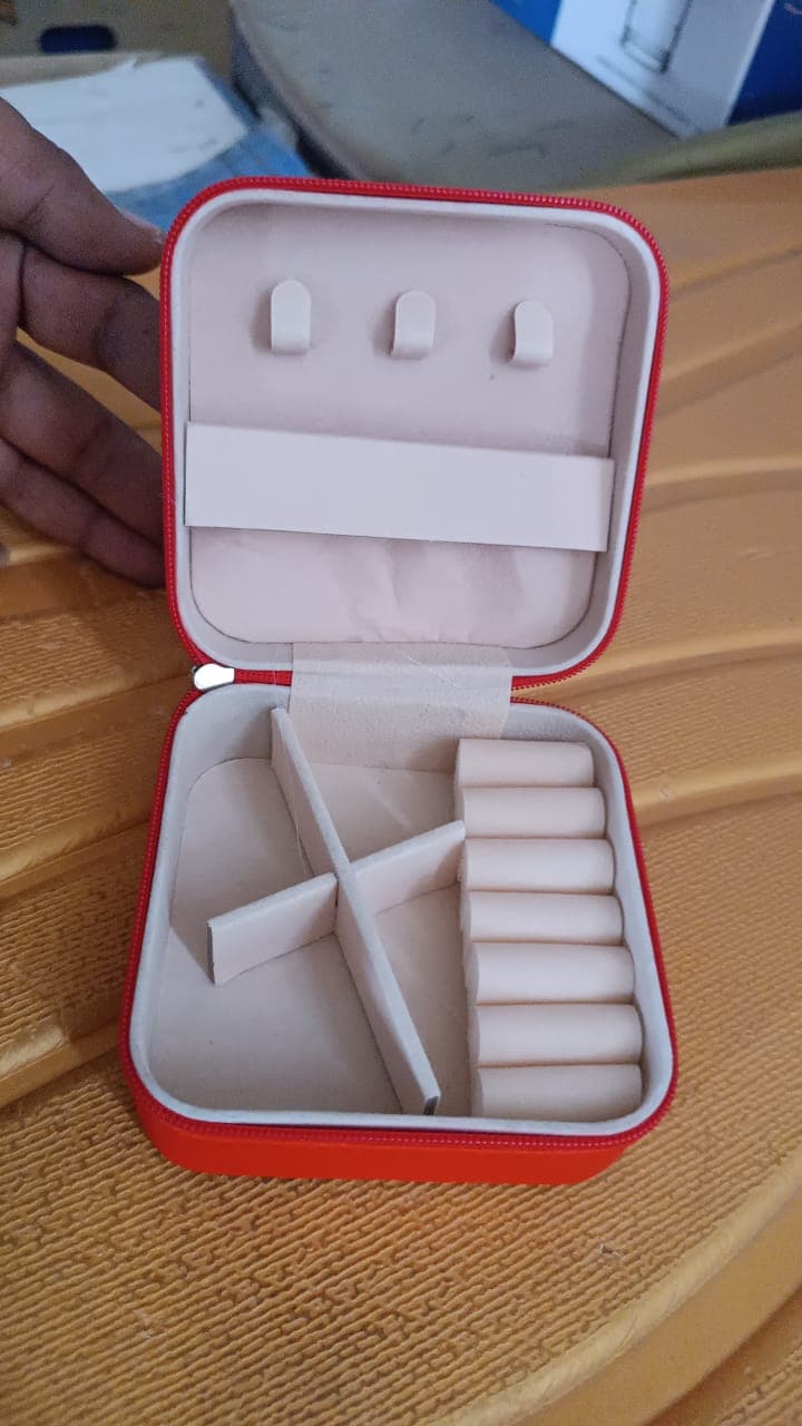 Portable Jewelry Storage Organizer Box 1 Pc thumbnail 7