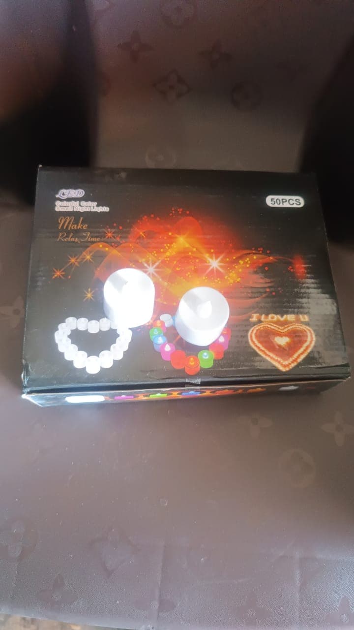 Flameless Led Tealight Candles 50 Pc thumbnail 6