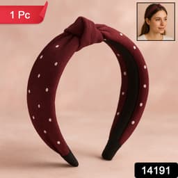 Soft Fabric Stylish Hairband 1Pc