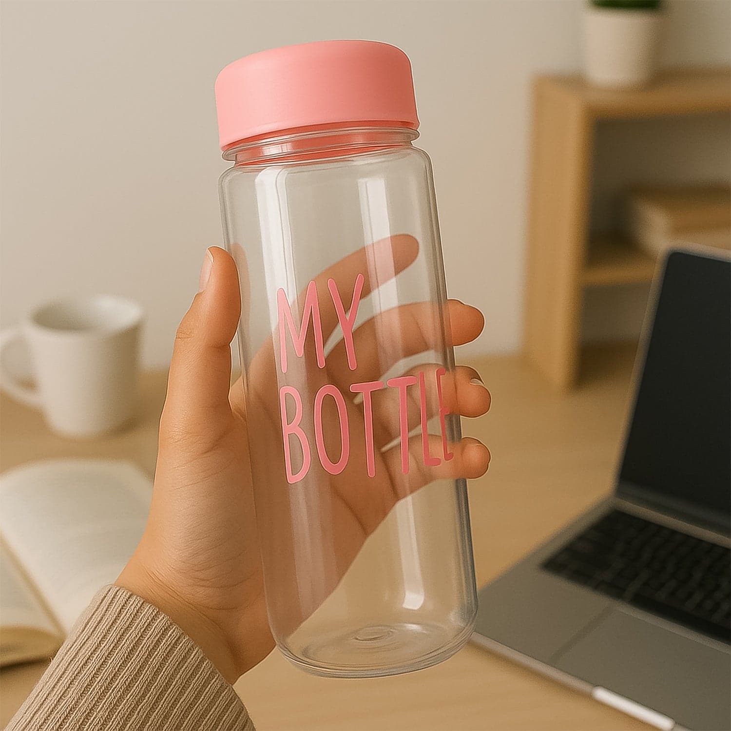 Trans Plastic Water Bottle 350Ml thumbnail 2