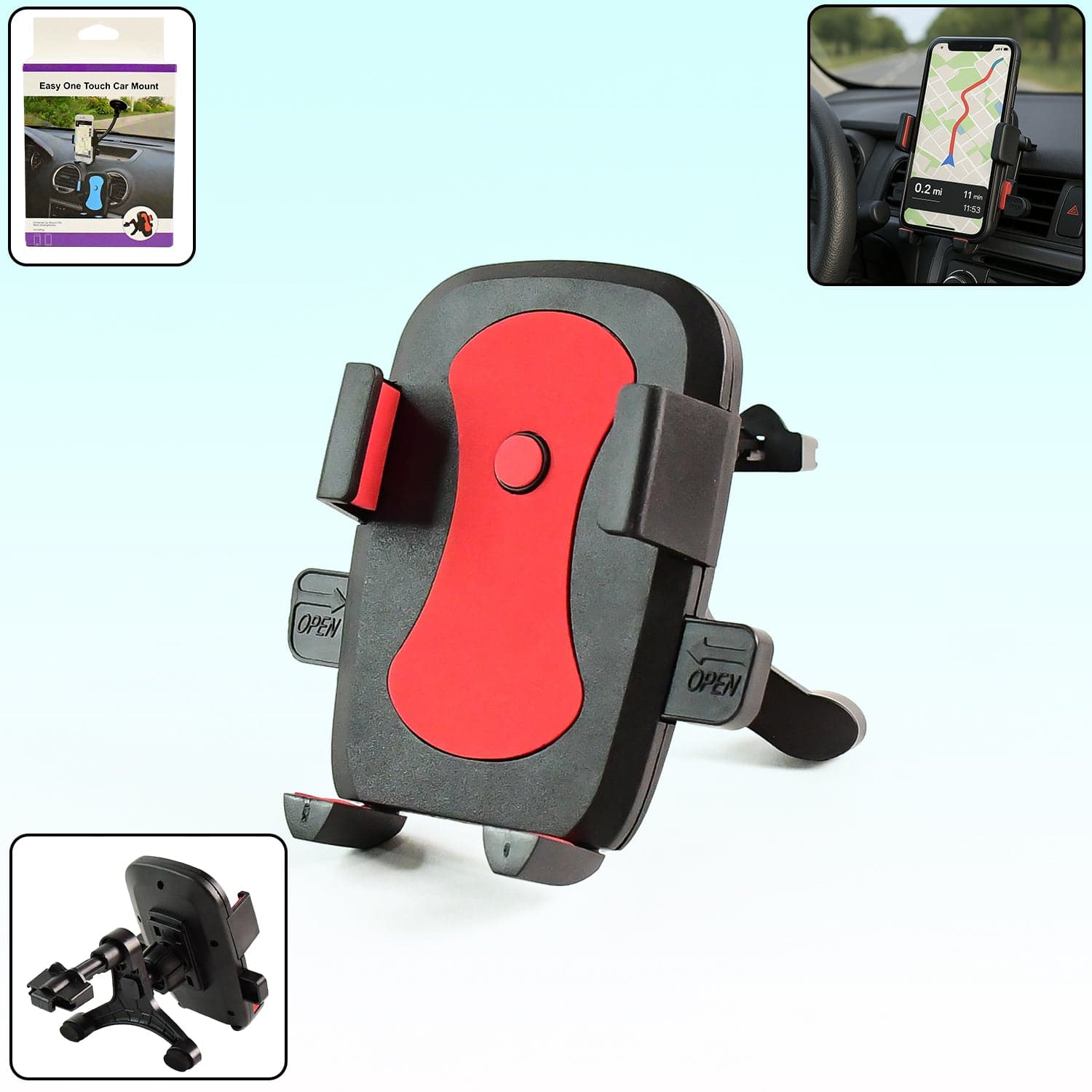 14213 Car Mount Mobile Holder 1Pc No3 thumbnail 2