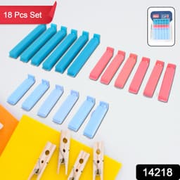 Ritu 18 Piece Plastic Pouch Sealer Clip Set