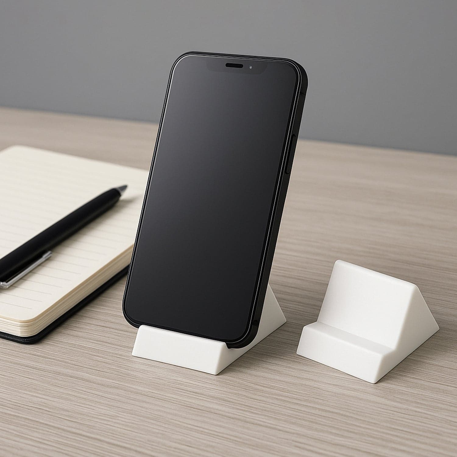 Compact Plastic Mobile Phone Holder Stand 2 Pc Mix Color thumbnail 5