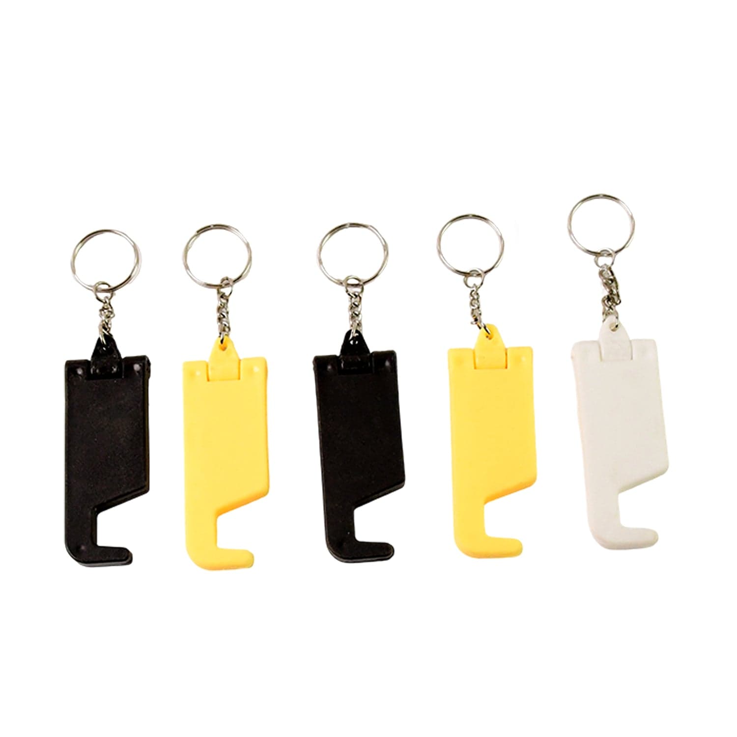 2 In 1 Plastic Keychain Mobile Stand 5Pcs Set thumbnail 5