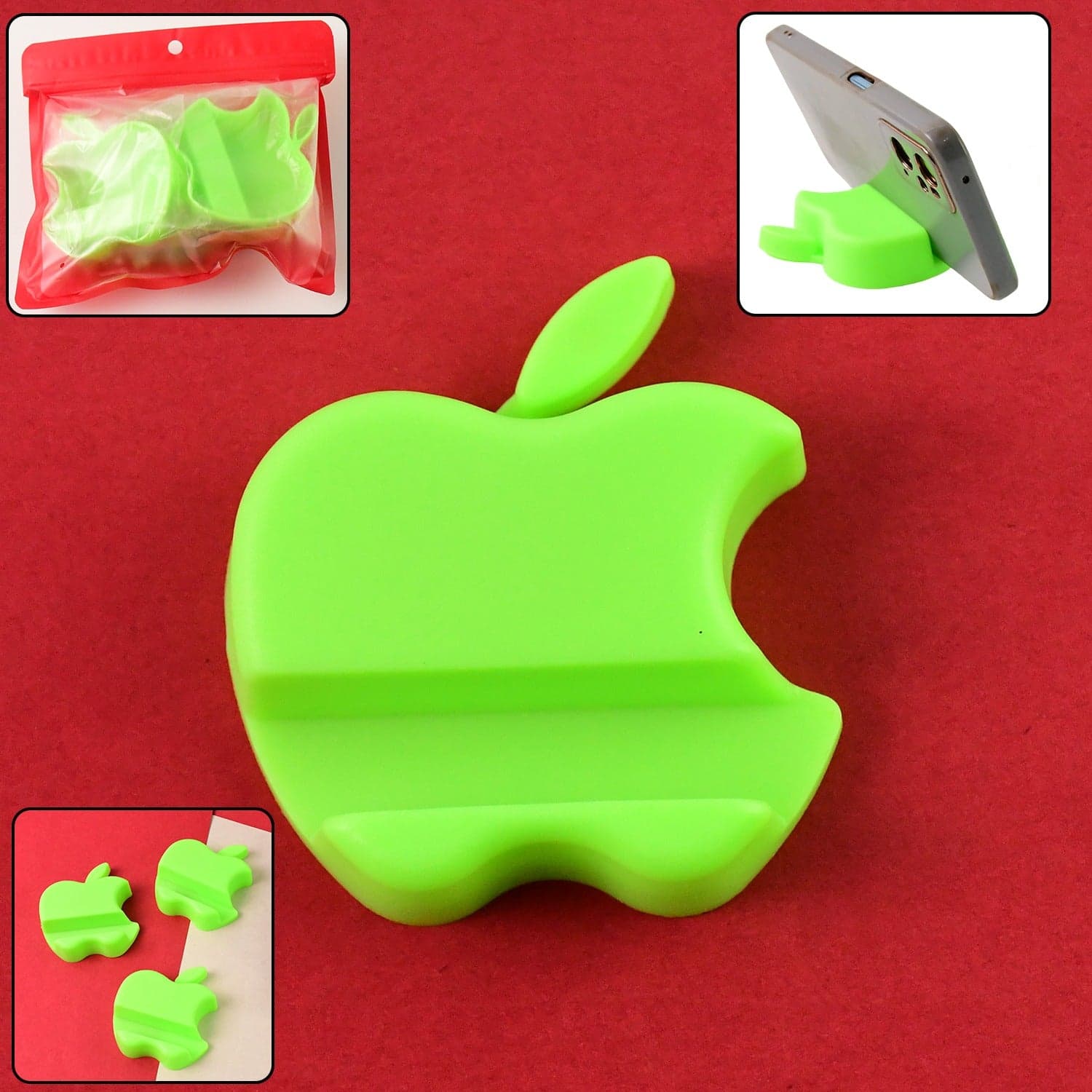 14233 Apple Shape Mobile Stand 3Pc No5 thumbnail 3