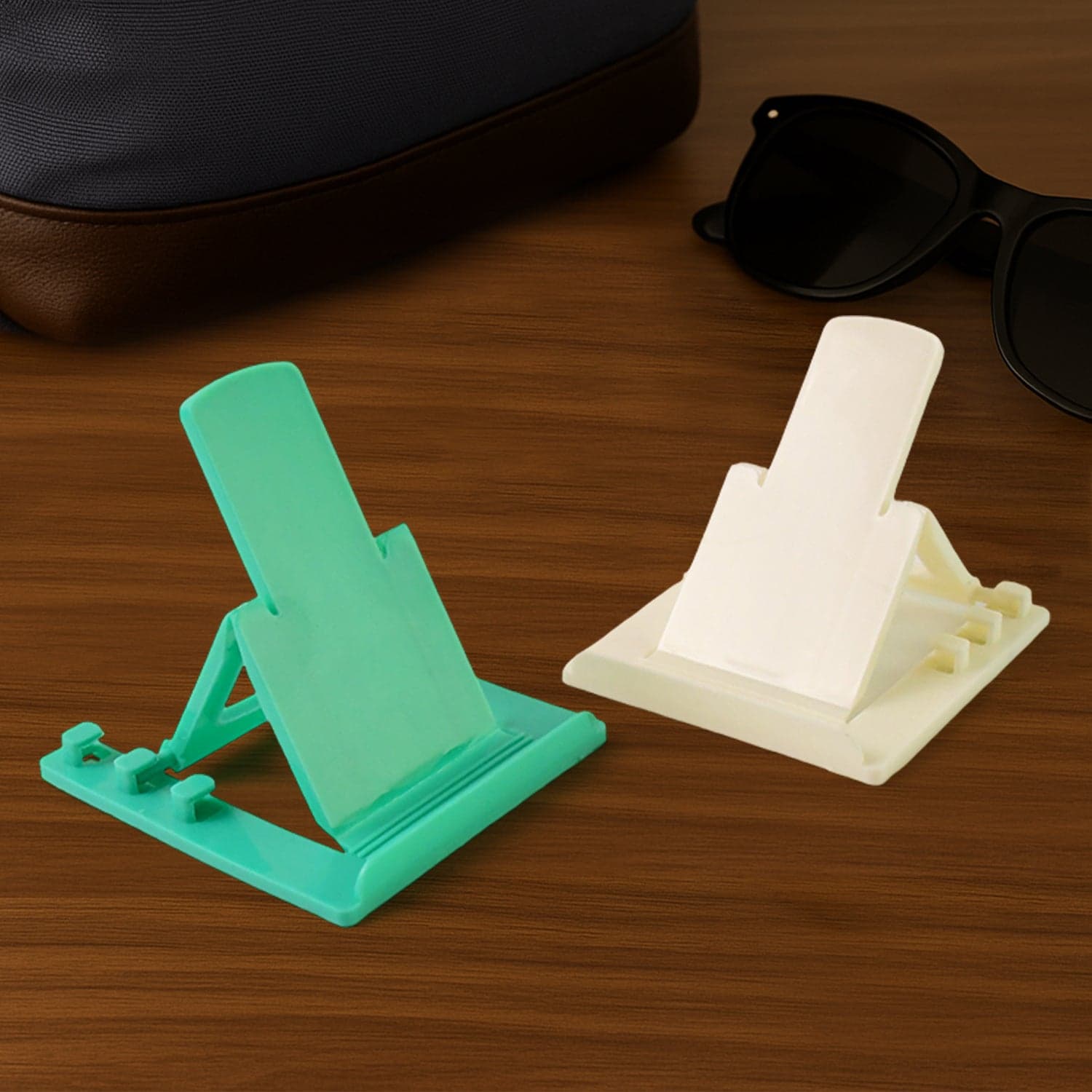 Folding Cell Phone Support Holder 2Pc thumbnail 3