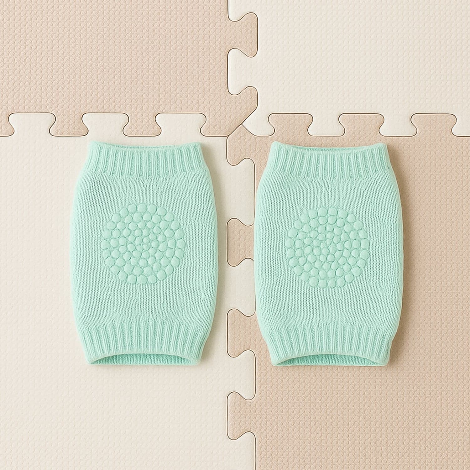 14265 Mint Green Kids Knee Protector 1Pair thumbnail 2