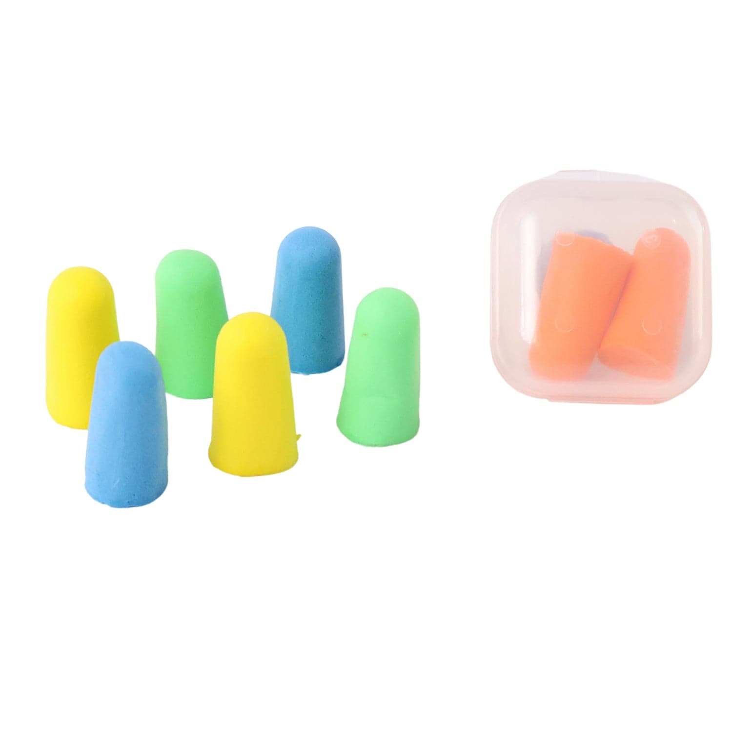 Soft Foam Noise Cancelling Earplugs 4 Pairs thumbnail 4