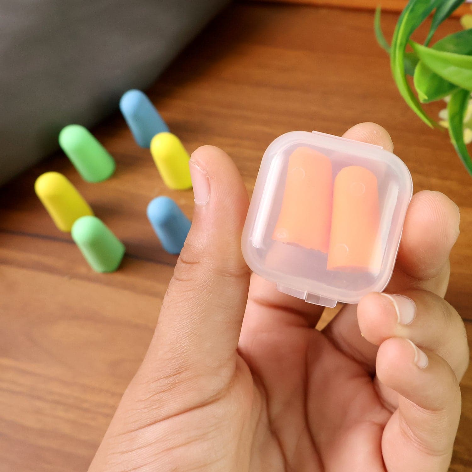Soft Foam Noise Cancelling Earplugs 4 Pairs thumbnail 7