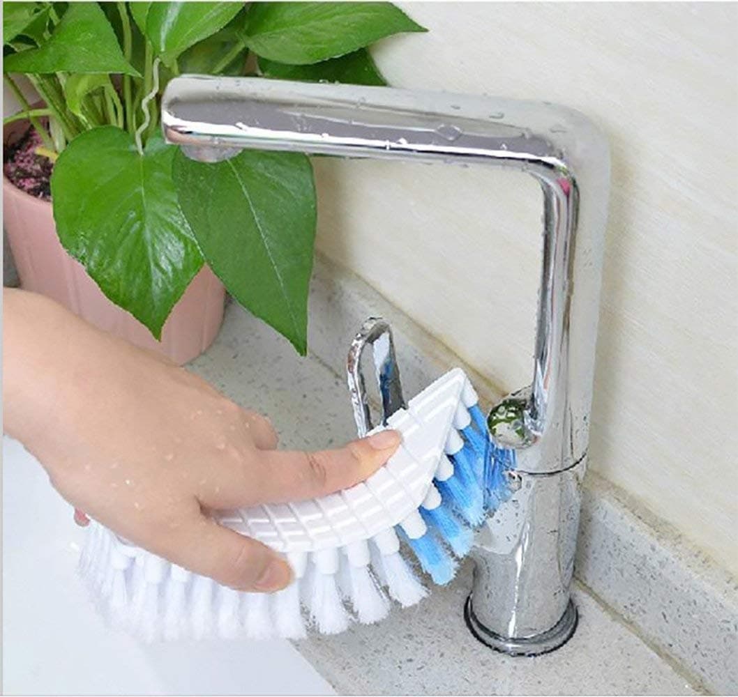 Flexible Plastic Cleaning Brush for Home, Bathroom, thumbnail 1