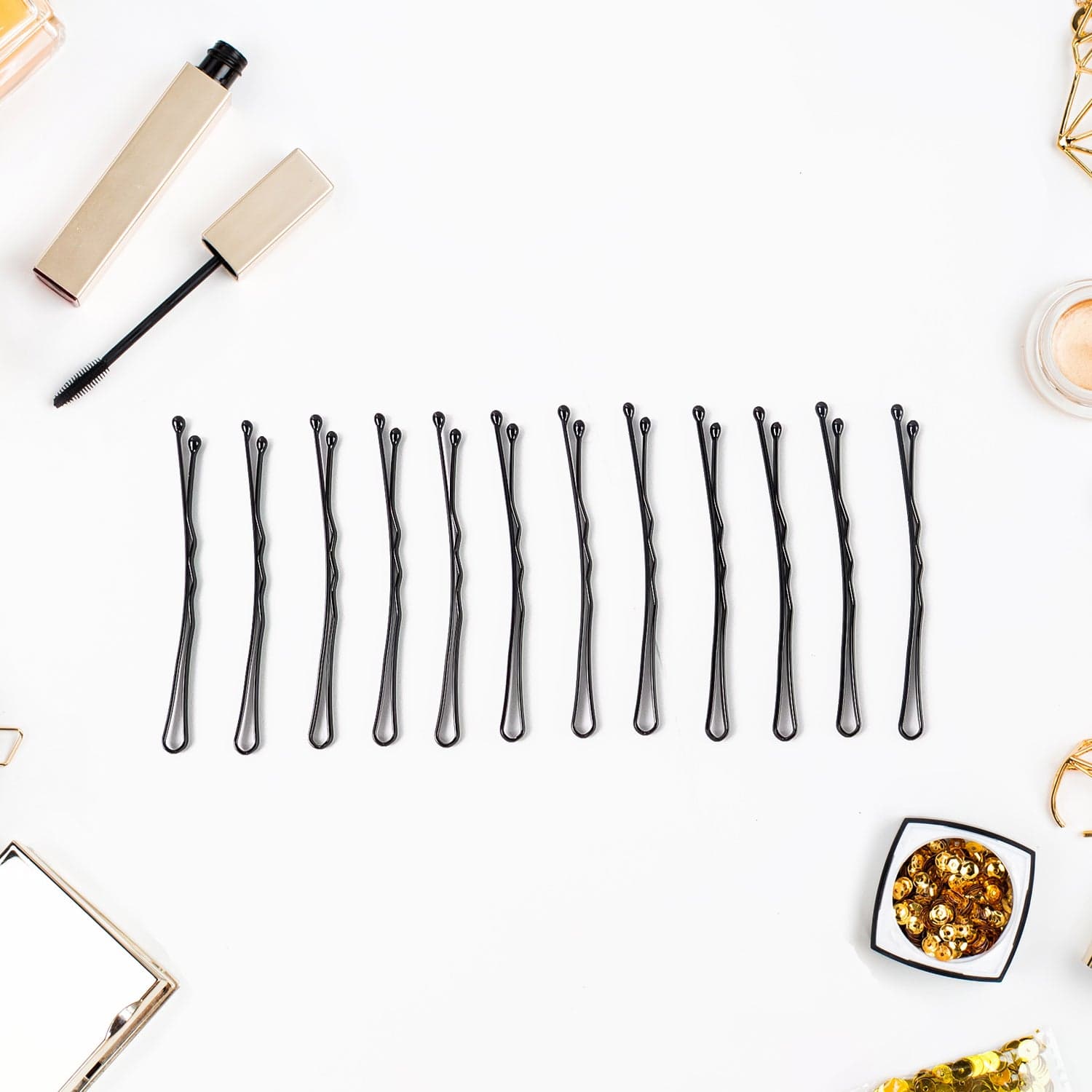 Premium Hair Bobby Pins Set 12Pc thumbnail 5