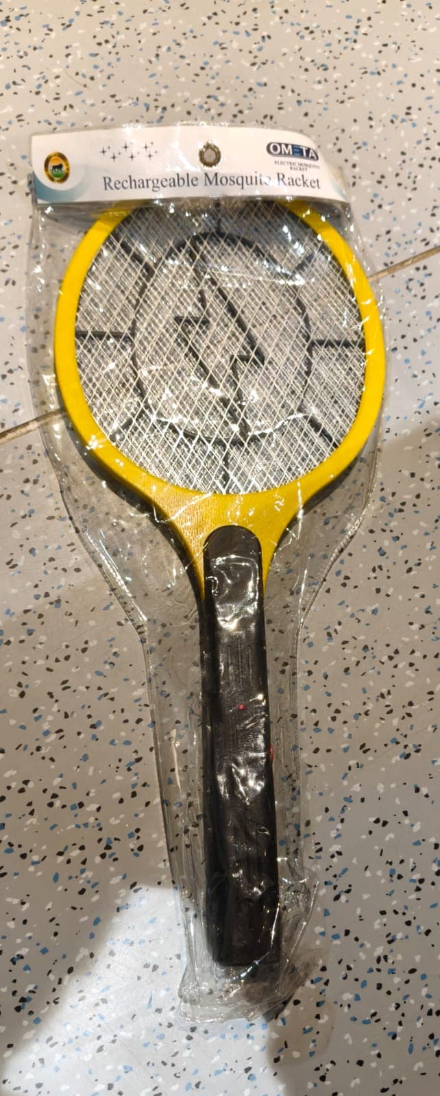 14298 Yellow Electric Mosquito Racket 1Pc thumbnail 6