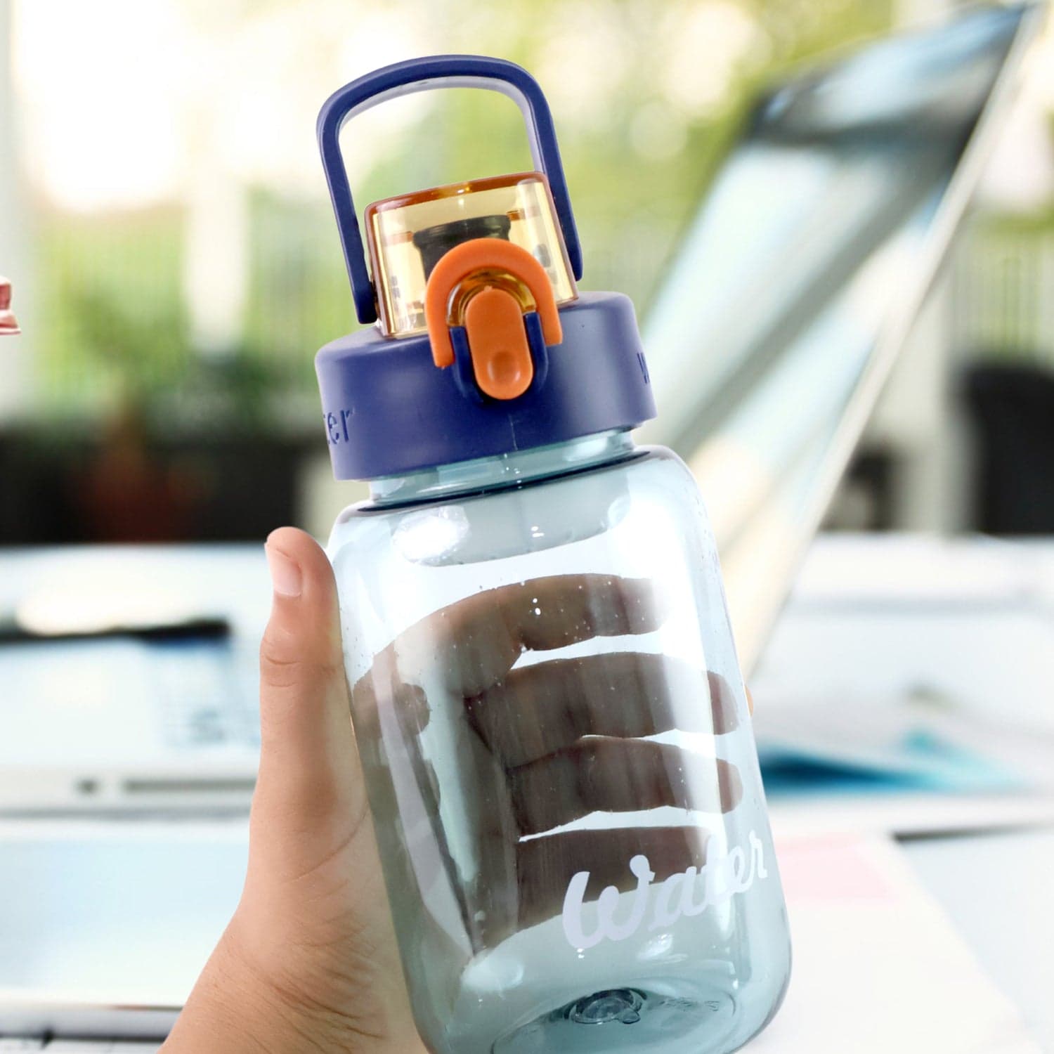 Blue Plastic Water Bottle 600Ml thumbnail 5