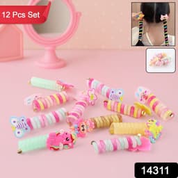 Spiral Hair Braiding Clips For Kids 12 Pc