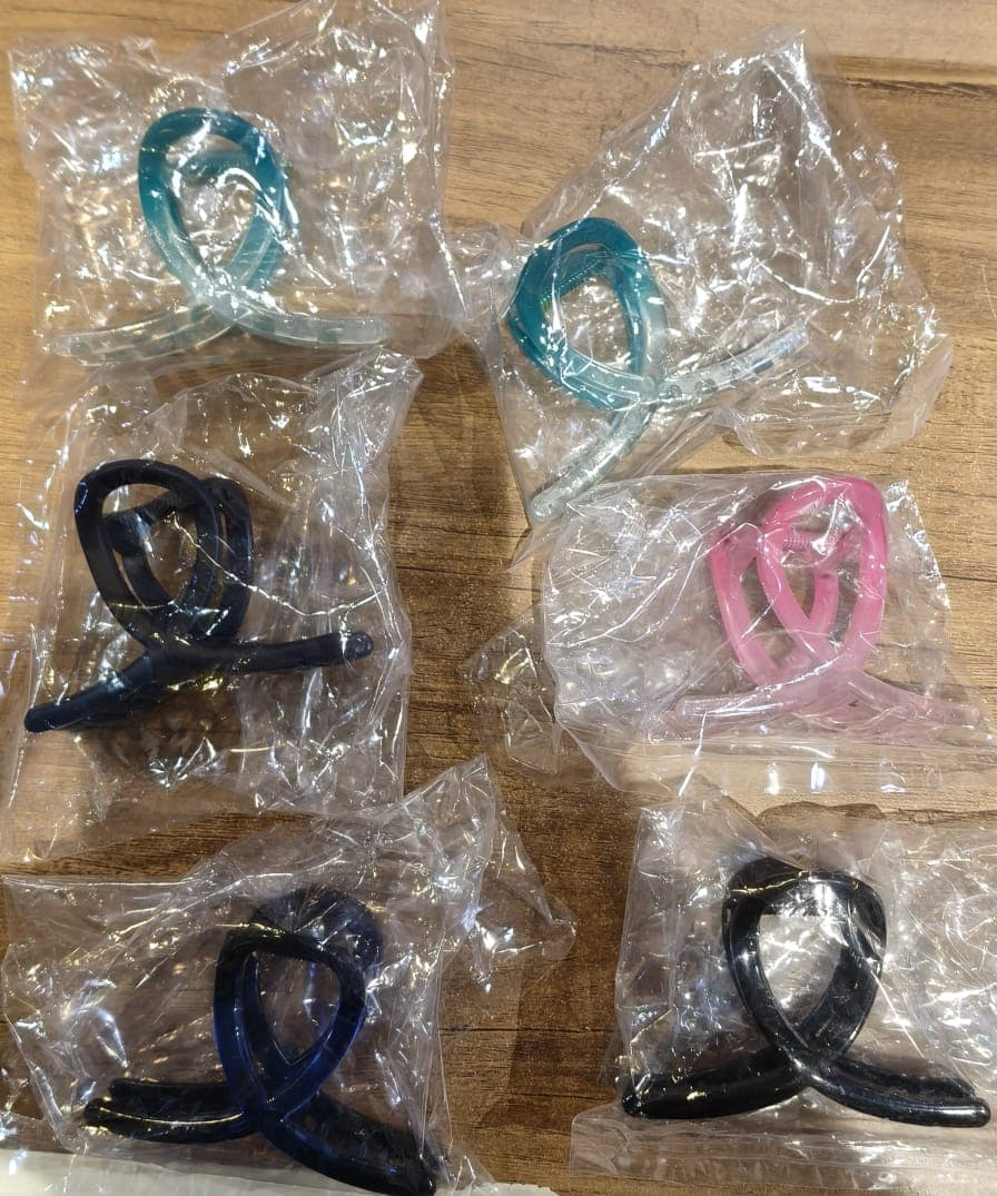 Plastic Hair Clip 12Pc thumbnail 8