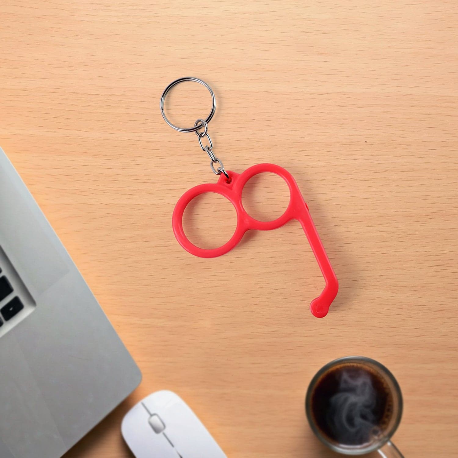 14317 Dual Finger Mobile Stand Keyring 1Pc thumbnail 5