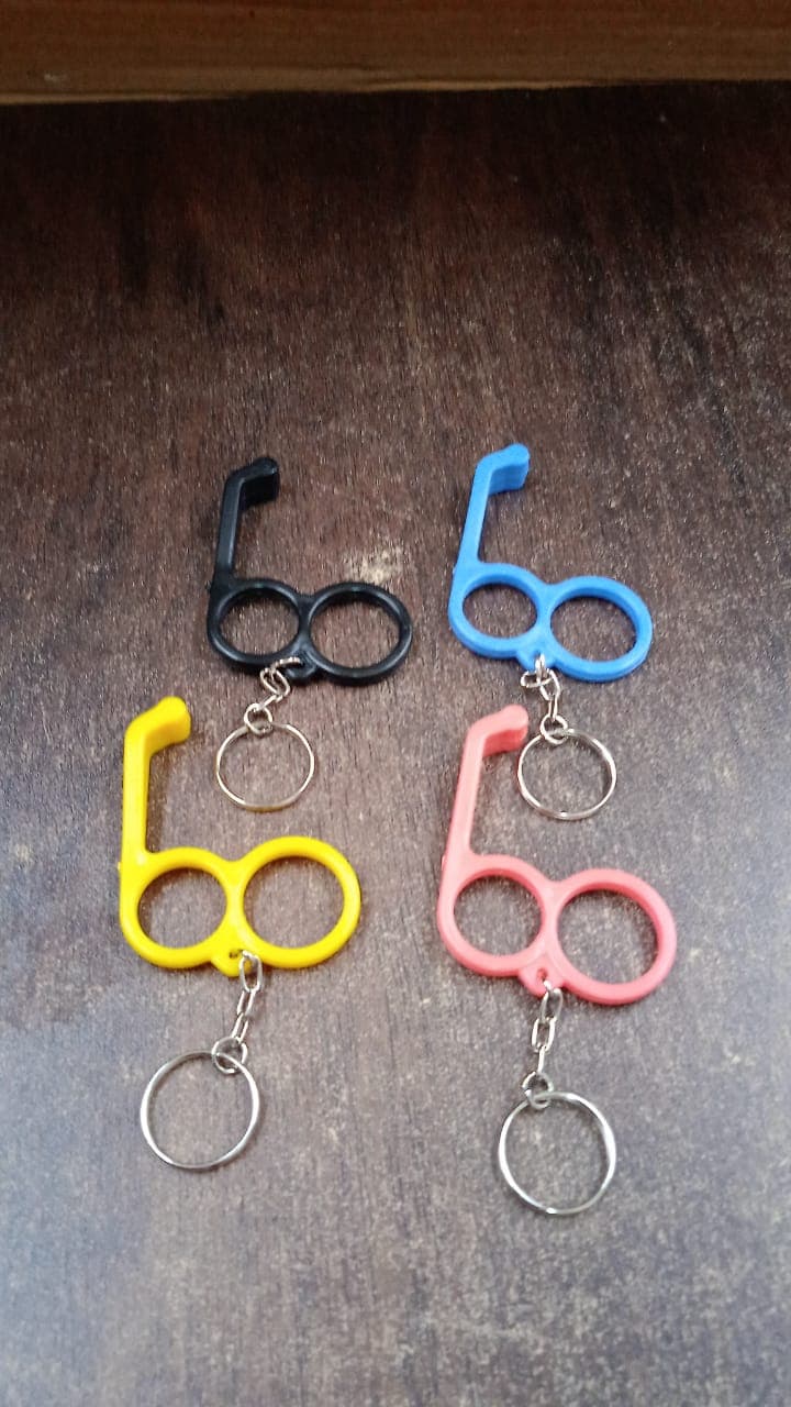 14317 Dual Finger Mobile Stand Keyring 1Pc thumbnail 6
