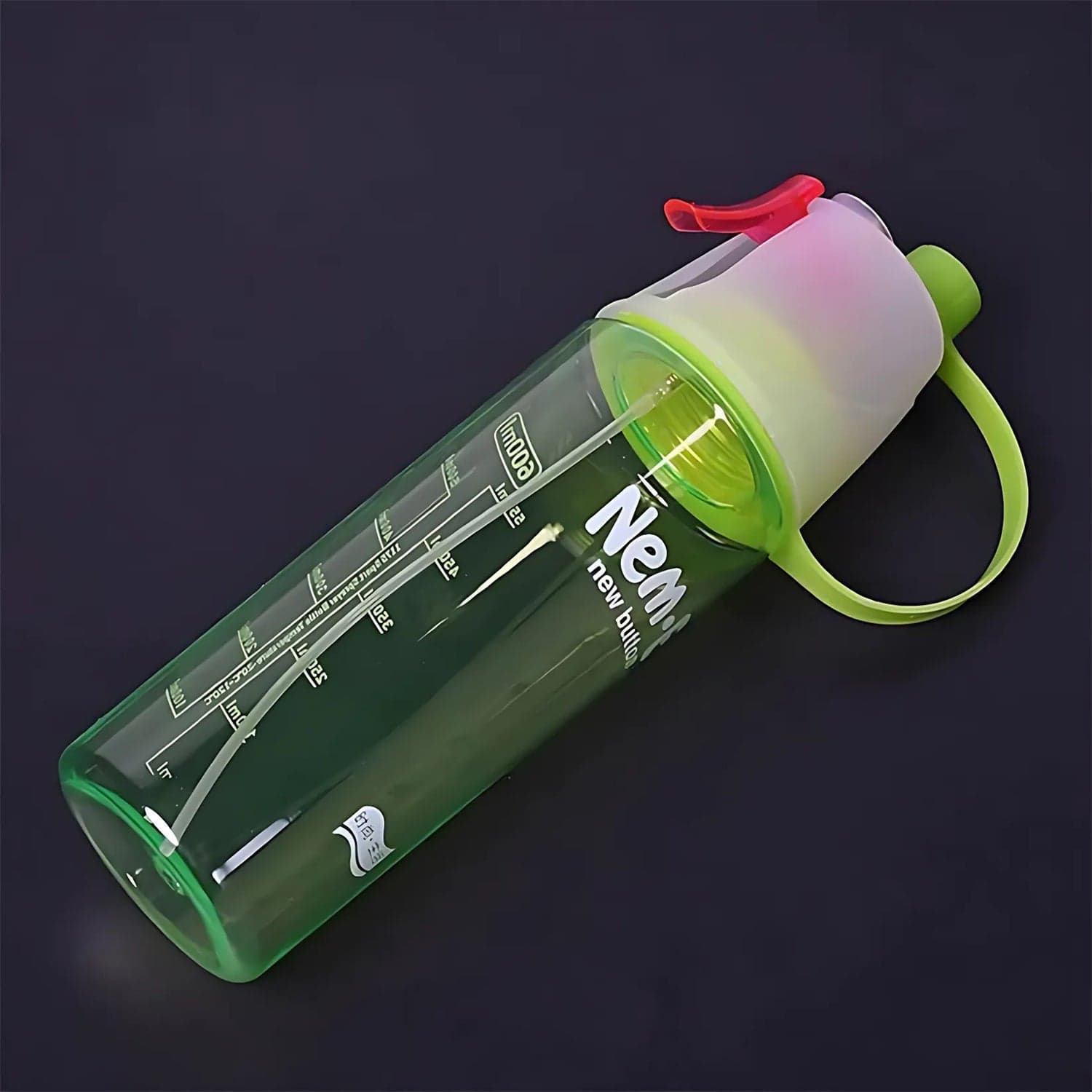Plastic Dual Function Sports Water Bottle thumbnail 2