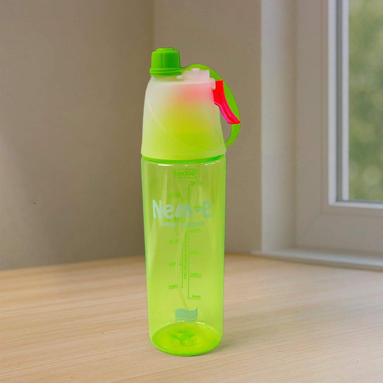 Plastic Dual Function Sports Water Bottle thumbnail 5