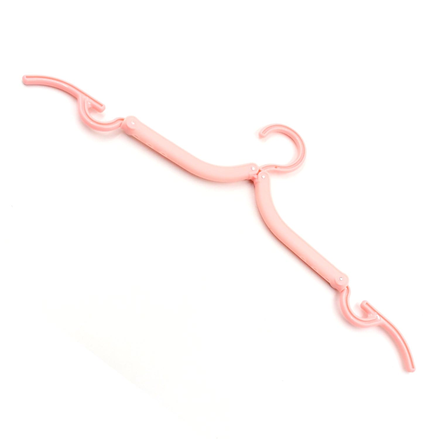 10 Pcs Portable Folding Clothes Hanger Creative Travel Easy to Carry Clothes Hanger for Adults and Children thumbnail 8