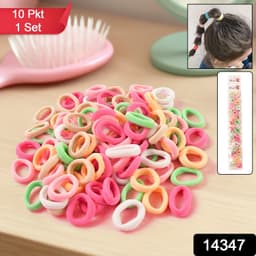 Elastic Hair Bands 10Pkt Set