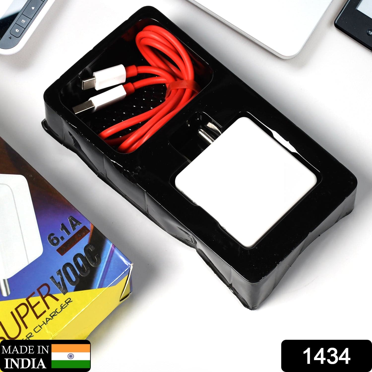 Super Fast Charger With Cable for All iPhone, Android, Smart Phones, Tablets. thumbnail 2