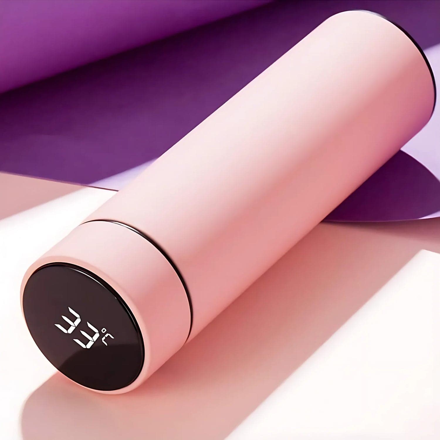 Pink Vacuum Insulated Water Bottle 1 Pc 500Ml thumbnail 2