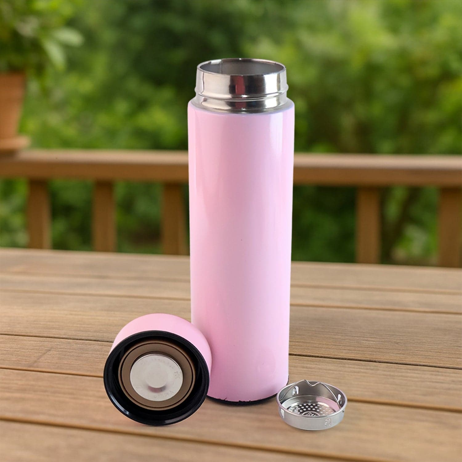 Pink Vacuum Insulated Water Bottle 1 Pc 500Ml thumbnail 3