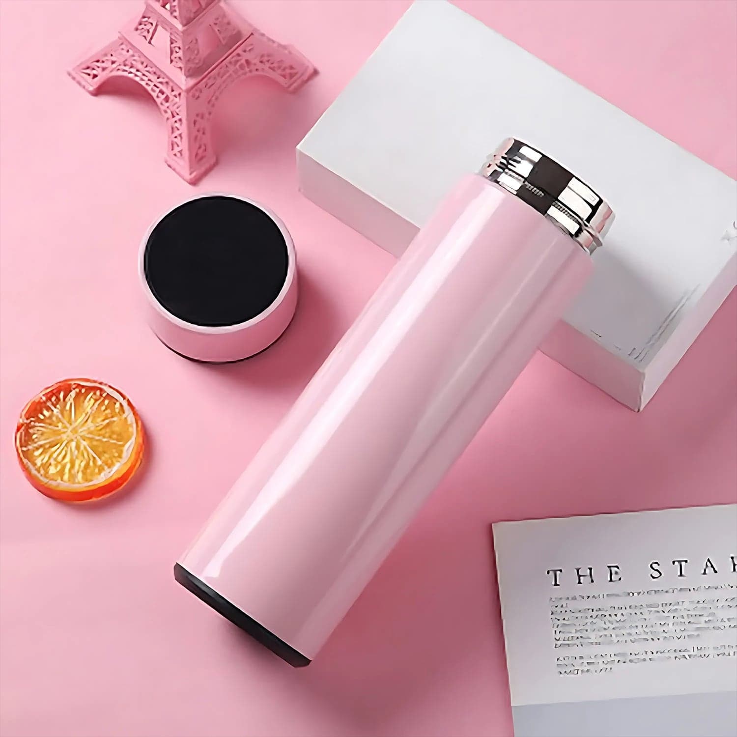 Pink Vacuum Insulated Water Bottle 1 Pc 500Ml thumbnail 6