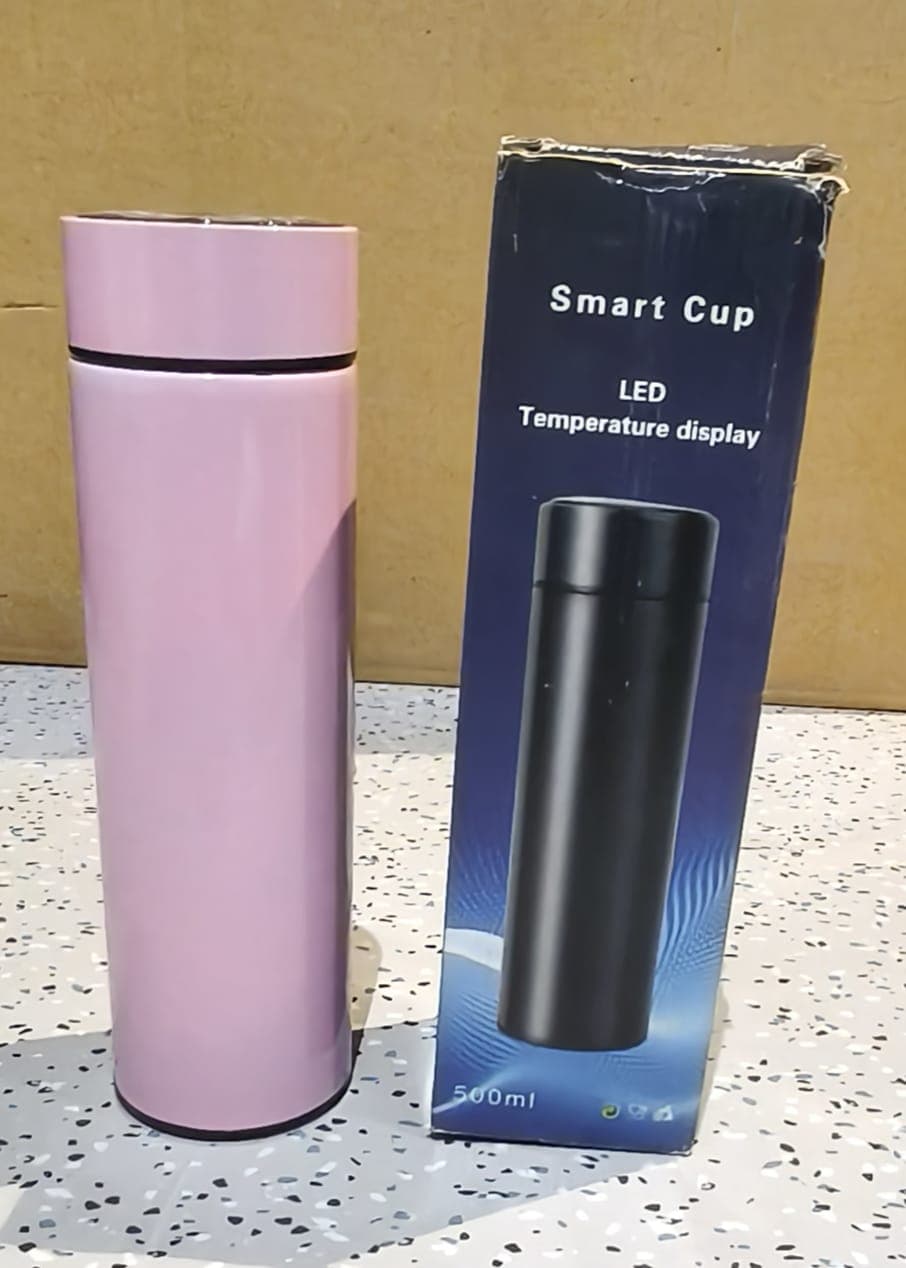 Pink Vacuum Insulated Water Bottle 1 Pc 500Ml thumbnail 7